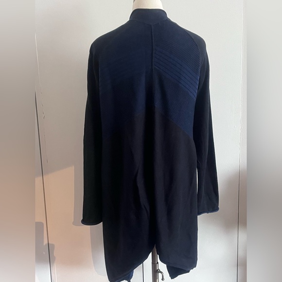 DKNY Open Multi Knit Cardigan M - Picture 4 of 5